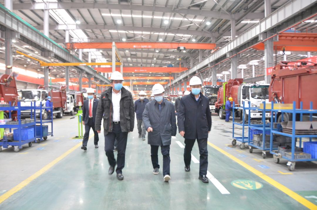 湖南省副省长陈文浩一行调研星空环境长沙产业园